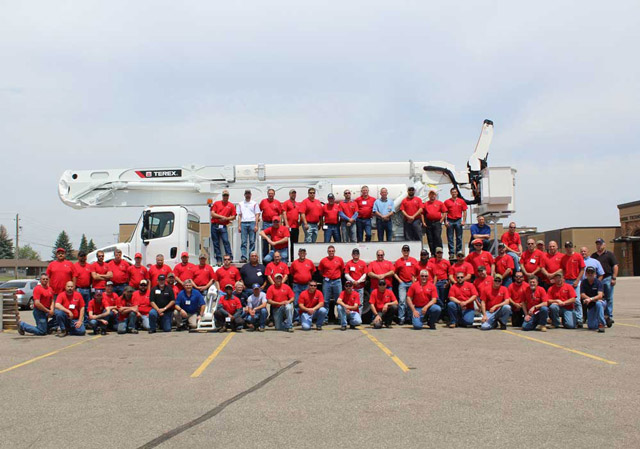Terex Utilities hosted its annual Service School