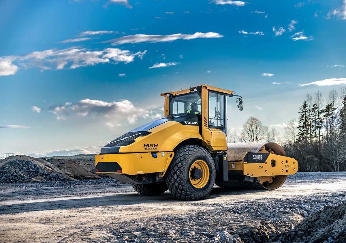Volvo SD115 soil compactor